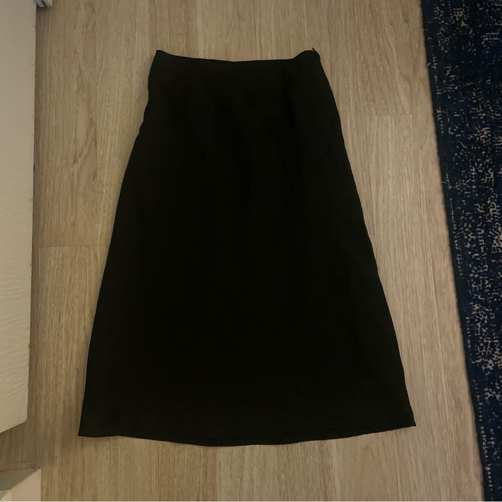 Showpo Classic Black Midi Skirt